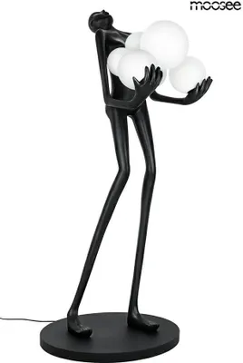 Zdjęcie produktu dla MOOSEE lampa podłogowa HUMAN czarna