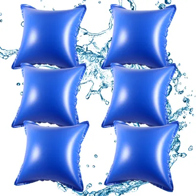 Produktbild von Hengda 6pcs Poolkissen 122 x 122 x 60 cm Pool Winter Luftkissen, Pool Luftkissen, Polster, Winterkissen für Abdeckplanen Poolabdeckung Winter Überwinterung