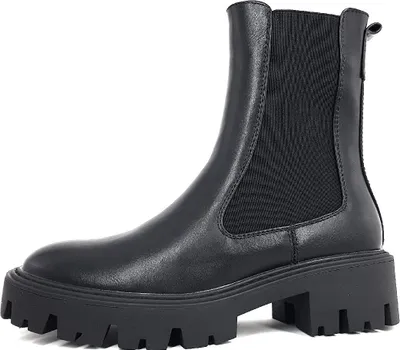 Productafbeelding van ALLEEN Onlybetty-1 Damenschoenen, enkellaarsjes, slip-on, zwart, voor casual gebruik, schoenmaat: 39 EU