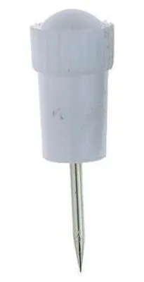 Produktbild von Alco Stoßnadeln - 10 mm - weiß
