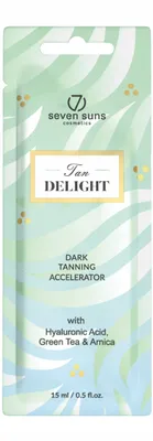Produktbild von 7suns Tan Delight Accelerator Dunkle Bräune x3szt