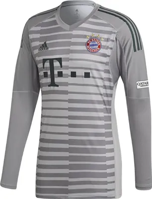 Produktbild von adidas 18/19 FCB Goalkeeper Jersey GREY ONE light granite/utility ivy GREY ONE F17/light granite/utility ivy M