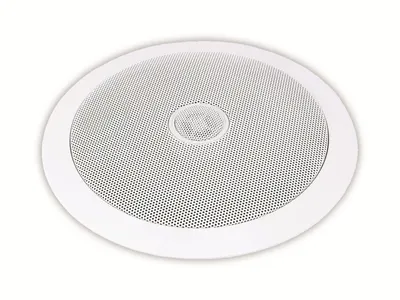 Produktbild von OMNITRONIC Deckeneinbaulautsprecher CST-6, 40 W, 100 V, Ø 200 mm, weiß