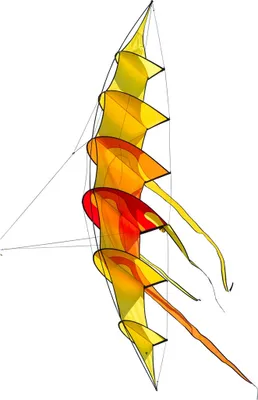 Produktbild von HQ Kinderdrachen Hoffmanns Bow Kite Sunrise