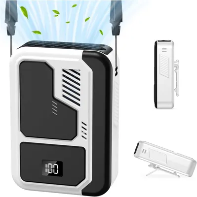 Image de Kukiwhy Climatiseur Ventilateur à ceinture Refroidissant 4 en 1 Petit ventilateur USB