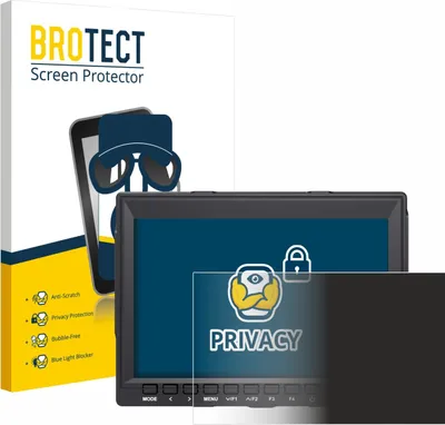 Produktbild von BROTECT Sichtschutzfolie für Feelworld FW759 7" Anti-Spy Privacy Sichtschutz Blickschutz Folie Blaulicht-Schutz