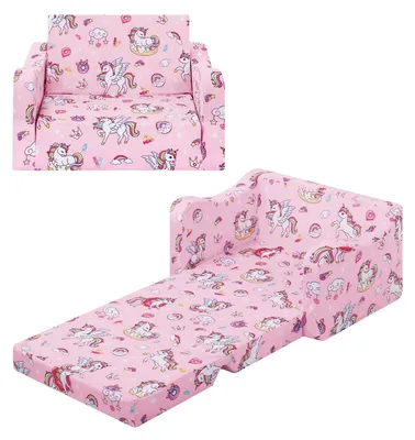 Obrázok produktu pre Pohodlné detské rozkladacie sofa, 2-v-1