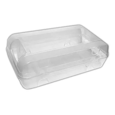 Produktbild von 6x Schuhbox Transparent Stapelbar 32x17x10 cm Schuhe Aufbewahrungsbox Schuhorganizer Box