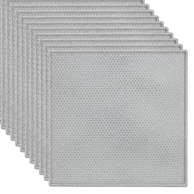 Produktbild von Waschbare Geschirrtücher, Küchenhandtücher, Reinigungstücher, Kupfertücher, Küchenschwämme, 20 Stück, 20 x 20 cm