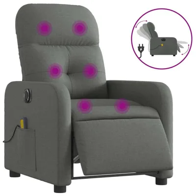 Zdjęcie produktu dla VidaXL 3206787, Tkanina, Szary, Pianka, 110 kg, 660 mm, 890 mm