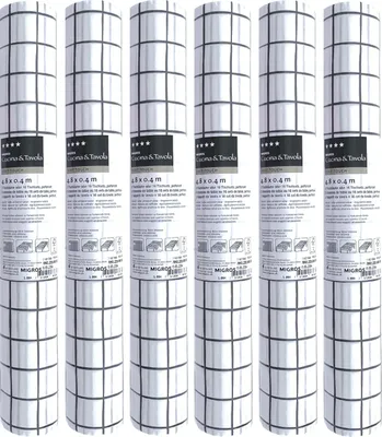 Immagine prodotto di 3-IN-1 ROLL Runner da tavola e tovagliette Airlaid - A scacchi - 40 x 480 cm - 6 pezzi