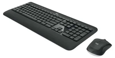 Produktbild von Logitech Advanced MK540, Volle Größe (100%), Kabellos, RF Wireless, Membran Key Switch, Schwarz, Weiß, Maus enthalten