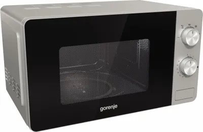 Produktbild von Gorenje MO20E1S Mikrowelle Solo-Mikrowelle fünf Leistungsstufen Auftaufunktion