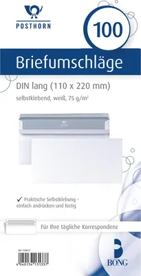 Immagine prodotto di Busta POSTHORN 01220617 DL oF sk 75g ws 100 pz/confezione.