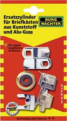 Produktbild von Ersatzzylinder BK 92 M SB Stahl- u.Edelstahlbriefk.BURG-WÄCHTER