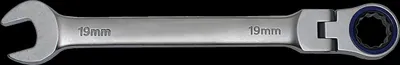Image de SW-Stahl S1597-15 Clé à cliquet articulée pour anneau de fourche 15 mm