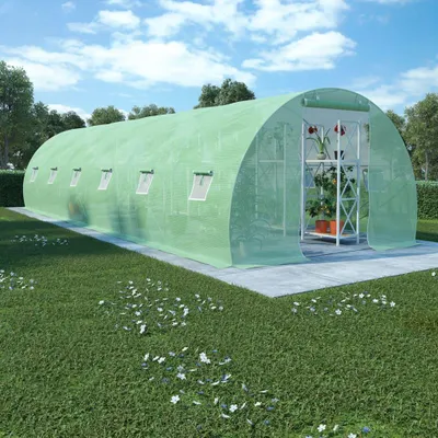 Zdjęcie produktu dla vidaXL Szklarnia 27m² 900x300x200 cm