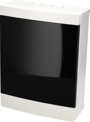 Produktbild von Aufputzverteiler 16-Modul (2x8) rauchweiß EDO777846 EDO Technic