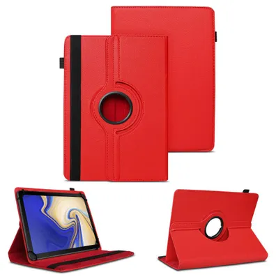 Produktbild von Tablet Hülle für Xiaomi Pad 7 / 7 Pro 11,2" 360° Drehbar Case Cover Stand SchutzFarben:Rot