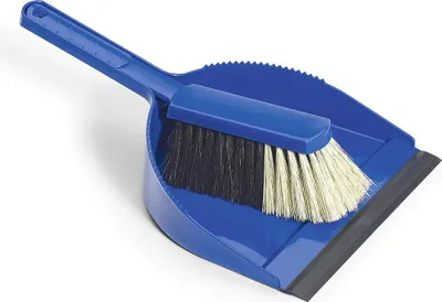 Produktbild von Nölle Profi Brush Kehrgarnitur mit blauer Haarmischung für Reinigung | 1 Stück