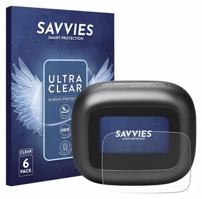 Produktbild von 6x Für JBL Live Beam 3 Schutzfolie Savvies Displayschutz Display Schutz Folie Klar Transparent