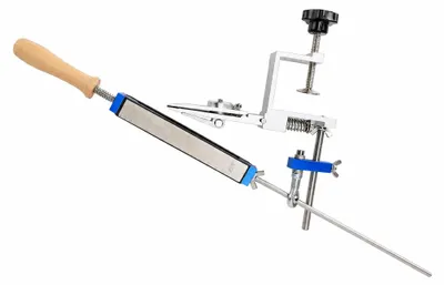 Messerschleifsystem mit 4 Diamantsteinen 150–2000 Körnung