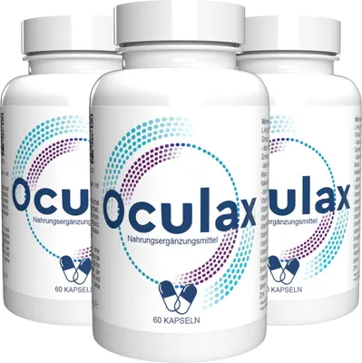 Produktbild von Oculax - 180 Kapseln (3x 60 Kapseln), 3er Pack