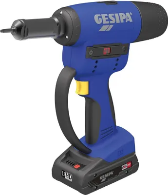 Image de GESIPA Akku Blindnietmutterngerät FireBird Pro Setzkraft 15000 N, Setzhub 10 mm