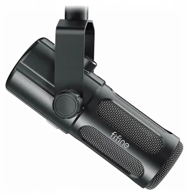 Immagine prodotto di Fifine Tank6: Microfono da studio dinamico con connessione USB/XLR, colore nero