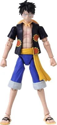 Produktbild von Anime Heroes One Piece Figur mit Zubehör, 16 cm - Monkey D. Ruffy (Dressrosa-Version)