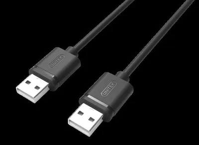 Obrázok produktu pre Kábel Unitek Y-C442GBK USB 2.0 AM-AM 1,5 m