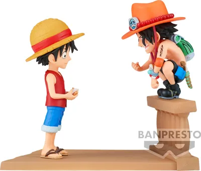 Immagine prodotto di Banpresto - One Piece Figurki Monkey D. Luffy i Portgas D. Ace 8cm