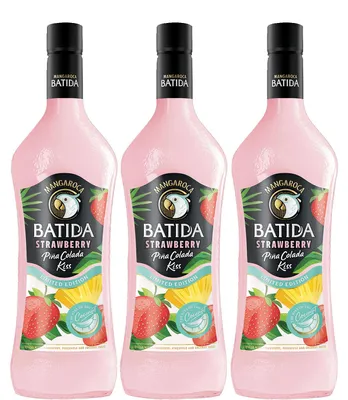 Produktbild von Mangaroca Batida Strawberry Piña Colada Kiss (3x0,7l)