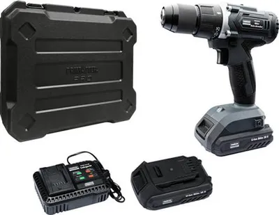 Produktbild von Primaster Pro Akku-Bohrschrauber PAS20-W 20 V mit 2 Akkus und Ladegerät