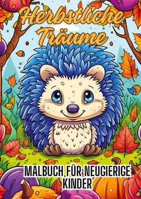 Produktbild von Herbstliche Träume: Malbuch für neugierige Kinder