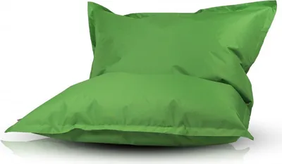 Obrázek produktu pro sedací vak Polyester M Cushion Sack Pouffe - Měkký a pohodlný - Barva: zelená