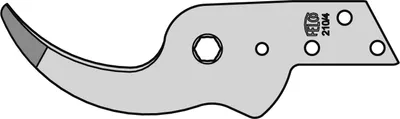 Produktbild von FELCO 210/4 Ersatz-Gegenklinge ziehender Schnitt