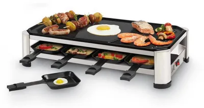 Zdjęcie produktu dla Fritel RG 2170, Czarny, Chrom, Stal nierdzewna, Prostokątny, 495 x 270 mm, 1500 W, 230 V, 495 mm