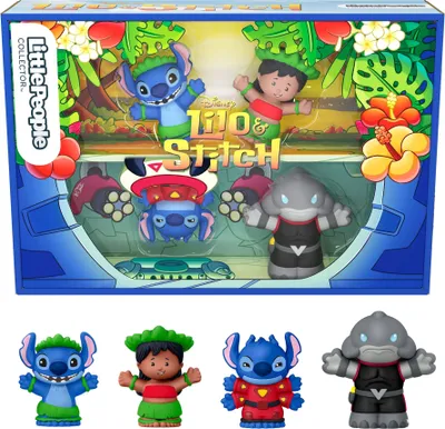 Zdjęcie produktu dla Fisher-Price Little People JFC77, 3 lat(a), Lilo & Stitch, Wielobarwny, Plastik