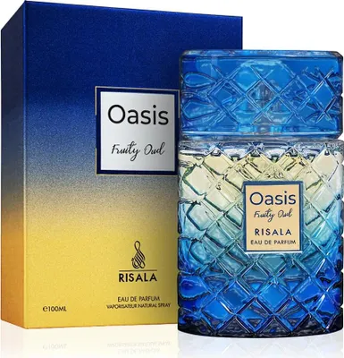 Produktbild von Risala Oasis Fruity Oud Unisex Eau de Parfum 100 ml