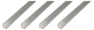 Immagine prodotto di Alberts, profilo a L, alluminio, colore naturale, dimensioni 20 x 20 x 1,5 mm, lunghezza 1 metro