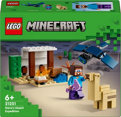Immagine prodotto di LEGO Minecraft La spedizione nel deserto di Steve - 21251