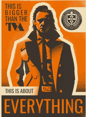 Produktbild von Komar Wandbild- Marvel Loki This is About Everything - Größe 50 x 70 cm