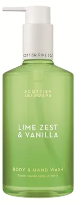Produktbild von Scottish Fine Soaps Duschgel & Flüssigseife Lime Zest & Vanilla 300ml