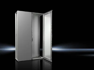 Immagine prodotto di Rittal 8204000 Rittal VX Anreih-Schranksystem, 2-türig, BHT 1200x2000x400mm