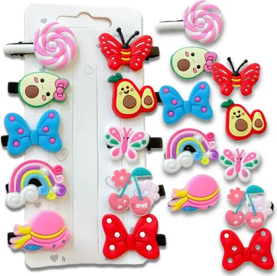 Image de EDIBAZZAR | Set de 10 barrettes pour enfants