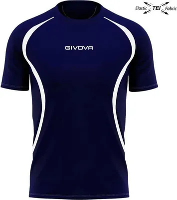 Produktbild von Lauf-T-Shirt Uni Givova Running Blau-Weiß Blau