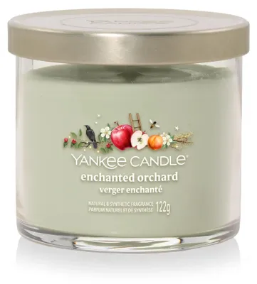 Productafbeelding van Yankee Candle 2652651E, Rond, Groen, Transparant, Appelgeur, 30 uur brandduur, 1 stuk