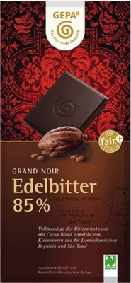 Obrázek produktu pro Grand Noir - Ušlechtilá hořká 85% 100g