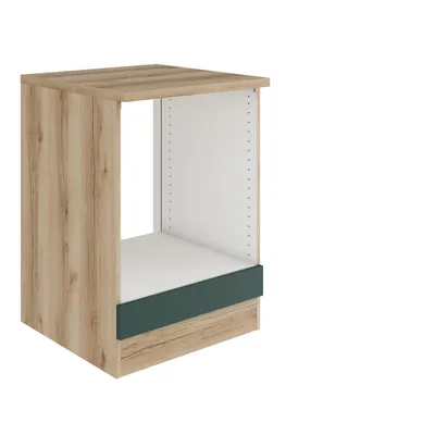 Produktbild von Optifit Herdumbauschrank Savona405 BxTxH 60 x 60 x 84,8 cm grün matt zerlegt KUSA U634-9+